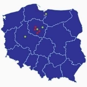 Mapa sklepów
